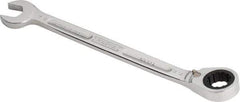 Proto - 13/16" 12 Point Combination Wrench - 15° Head Angle, 11-13/16" OAL, Steel, Chrome Finish - Apex Tool & Supply