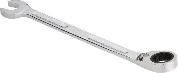 Proto - 7/8" 12 Point Combination Wrench - 15° Head Angle, 12-35/64" OAL, Steel, Chrome Finish - Apex Tool & Supply