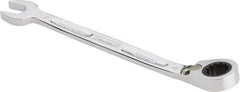 Proto - 10mm 12 Point Combination Wrench - 15° Head Angle, 5-29/32" OAL, Steel, Chrome Finish - Apex Tool & Supply
