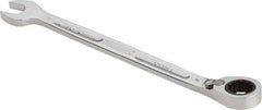 Proto - 11mm 12 Point Combination Wrench - 15° Head Angle, 6-29/64" OAL, Steel, Chrome Finish - Apex Tool & Supply