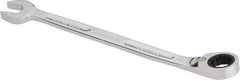 Proto - 14mm 12 Point Combination Wrench - 15° Head Angle, 8-49/64" OAL, Steel, Chrome Finish - Apex Tool & Supply