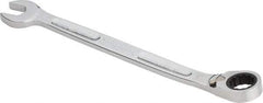 Proto - 17mm 12 Point Combination Wrench - 15° Head Angle, 10-17/64" OAL, Steel, Chrome Finish - Apex Tool & Supply