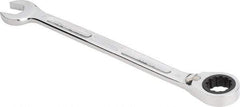 Proto - 21mm 12 Point Combination Wrench - 15° Head Angle, 11-13/16" OAL, Steel, Chrome Finish - Apex Tool & Supply