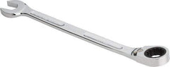 Proto - 22mm 12 Point Combination Wrench - 15° Head Angle, 12-35/64" OAL, Steel, Chrome Finish - Apex Tool & Supply