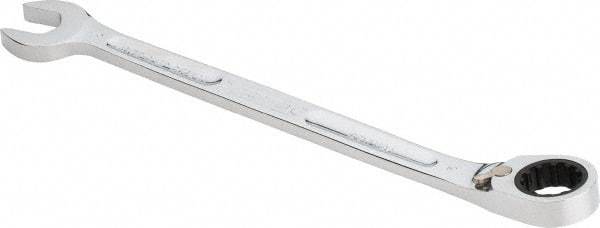 Proto - 19mm 12 Point Combination Wrench - 15° Head Angle, 11-15/32" OAL, Steel, Chrome Finish - Apex Tool & Supply