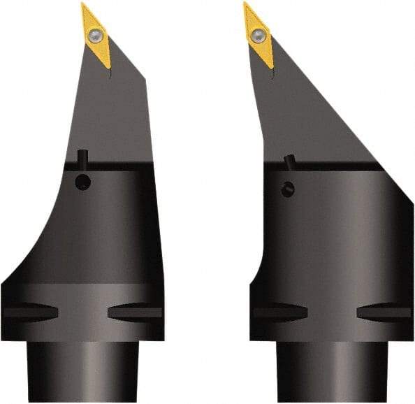 Seco - Left Hand Cut, Size C6, VB.T 33 & VCGR 33 Insert Compatiblity, External Modular Turning & Profiling Cutting Unit Head - 130.05mm Head Length, Series Seco-Capto - Apex Tool & Supply