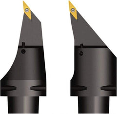 Seco - Left Hand Cut, Size C6, VB.T 33 & VCGR 33 Insert Compatiblity, External Modular Turning & Profiling Cutting Unit Head - 130.05mm Head Length, Series Seco-Capto - Apex Tool & Supply