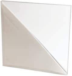 Made in USA - 3/4" Thick x 2' Wide x 4' Long, Polycarbonate Sheet - Clear, Containment Grade Grade, ±5% Tolerance - Apex Tool & Supply