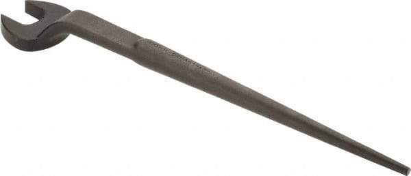 Proto - 1-7/8" Standard Spud Handle Open End Wrench - 23-1/4" OAL, Single End, Black Finish - Apex Tool & Supply
