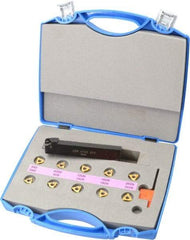 Hertel - External Thread, 3/4" Shank Width Indexable Threading Toolholder - SER0750K16 Toolholder - Apex Tool & Supply