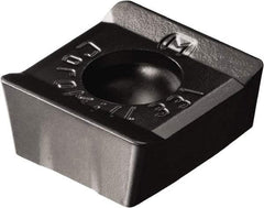 Sandvik Coromant - N331.1A054508 KM Grade 3040 Carbide Milling Insert - TiCN/Al2O3 Finish, 4.45mm Thick, 0.8mm Corner Radius - Apex Tool & Supply