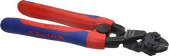 Knipex - 8" OAL, Bolt Cutter - 18mm Jaw Length x 33mm Jaw Width, Standard Head, Ergo Dual Component Handle - Apex Tool & Supply