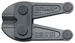 Knipex - Replacement Plier Cutter Head - For Use with 71 72 760 Bolt Cutter - Apex Tool & Supply