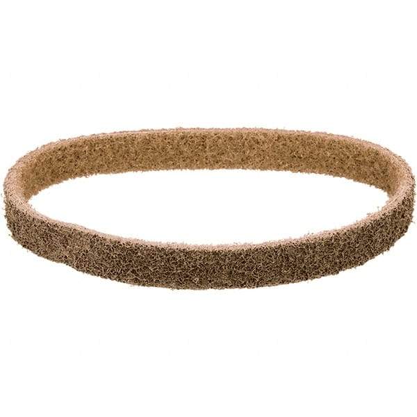 Dynabrade - 1" Wide x 18" OAL, Aluminum Oxide Abrasive Belt - Aluminum Oxide, Coarse, Nonwoven, Cloth Backing, Wet/Dry - Apex Tool & Supply
