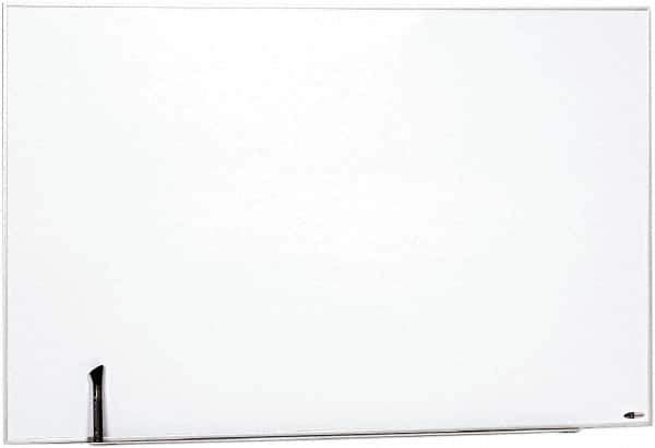 Quartet - 31" High x 48" Wide Enameled Steel Magnetic Marker Board - Aluminum Frame, 1-1/4" Deep, Includes Accessory Tray/Rail, One Dry-Erase Marker & Magnets & Mounting Kit - Apex Tool & Supply