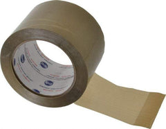 Intertape - 3" x 60 Yd Natural (Color) Rubber Adhesive Sealing Tape - Polypropylene Film Backing, 3 mil Thick, 32 Lb Tensile Strength, Series 1100 - Apex Tool & Supply