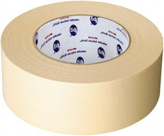 Intertape - 3" Wide x 60 Yd Long White Paper Masking Tape - Series 519, 6 mil Thick, 23 In/Lb Tensile Strength - Apex Tool & Supply