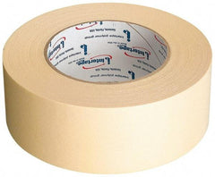 Intertape - 3" Wide x 60 Yd Long Tan Paper Masking Tape - Series 513, 5 mil Thick, 19 In/Lb Tensile Strength - Apex Tool & Supply