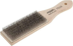 Osborn - 8-1/4" Long Abrasive File Card - Wood Handle - Apex Tool & Supply
