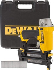 DeWALT - 5/8 to 2" Nail Length, 5/8 to 2" Nail Diam, 18 Gauge Brad Air Nailer Kit - 70 to 120 psi - Apex Tool & Supply