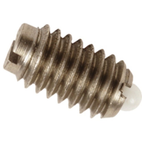 End Force Spring Plunger-Short - 0.50 lbs Initial End Force, 1.5 lbs Final End Force (8–32 Thread) - Apex Tool & Supply