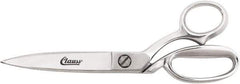 Clauss - 6" LOC, 12-3/4" OAL Trimmers - Steel Handle, For Paper, Fabric - Apex Tool & Supply