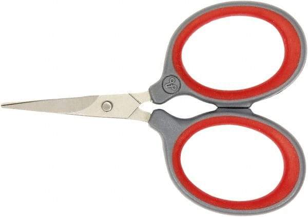 Clauss - 1" LOC, 3" OAL Titanium Scissors - Plastic Handle, For Paper, Fabric - Apex Tool & Supply