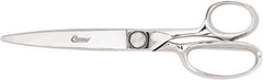 Clauss - 7" LOC, 10" OAL Trimmers - Steel Handle, For Paper, Fabric - Apex Tool & Supply