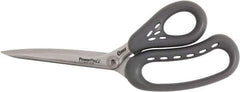 Clauss - 7" LOC, 10" OAL Titanium Shears - Plastic Handle, For Paper, Fabric - Apex Tool & Supply