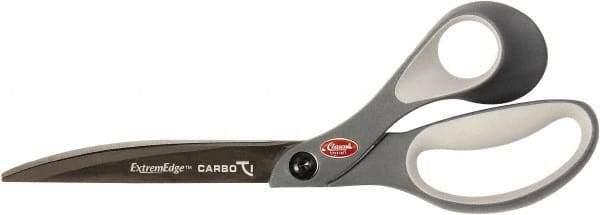 Clauss - 7" LOC, 10" OAL Carbonitride Titanium Steel Shears - Glass Filled Nylon Handle, For Paper, Fabric - Apex Tool & Supply