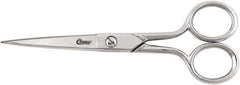 Clauss - 2" LOC, 6" OAL Cutlery Steel Scissors - Steel Handle, For Paper, Fabric - Apex Tool & Supply