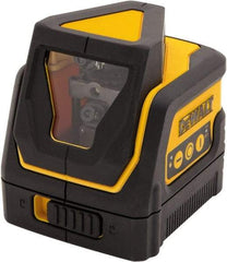 DeWALT - 2 Beam 165' Max Range Line Laser Level - Red Beam, 3/32" Accuracy, Battery Included - Apex Tool & Supply