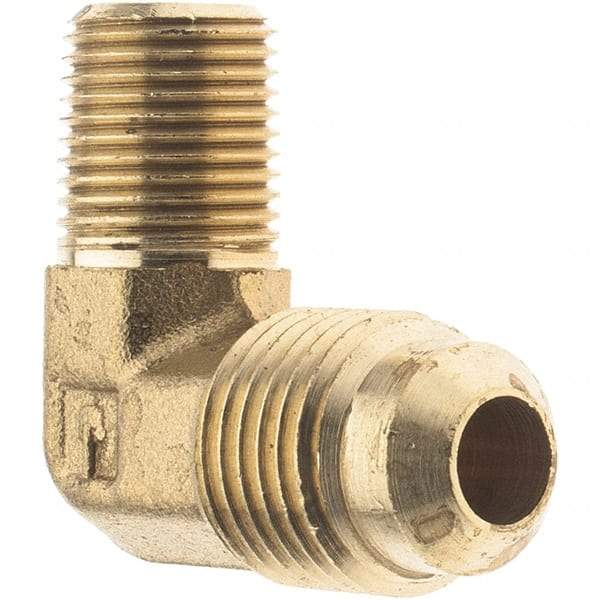 Parker - 5/16" Tube OD, Metal Flared Tube - 1/8-27 NPTF - Apex Tool & Supply