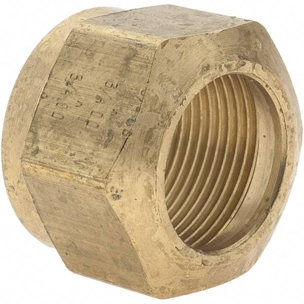 Parker - 3/4" OD, Brass Nut - 150 Max Working psi, - Apex Tool & Supply