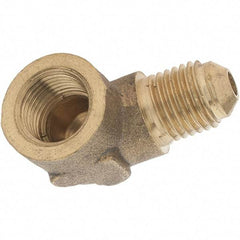 Value Collection - Brass & Chrome Pipe Fittings Type: Elbow Fitting Size: 3/16 x 1/8 - Apex Tool & Supply