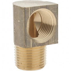 Value Collection - Brass & Chrome Pipe Fittings Type: 90 Street Elbow Fitting Size: 3/8 x 3/8 - Apex Tool & Supply