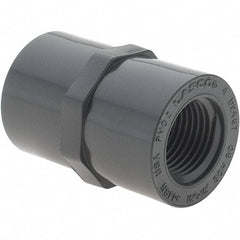 Value Collection - 1/2" PVC Plastic Pipe Female Adapter - Slip x FIPT End Connections - Apex Tool & Supply