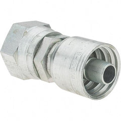 Value Collection - 1-1/16-12 JIC Steel Hydraulic Hose Swivel - -8 Hose Size, 1/2" Hose Diam, Series TTC - Apex Tool & Supply