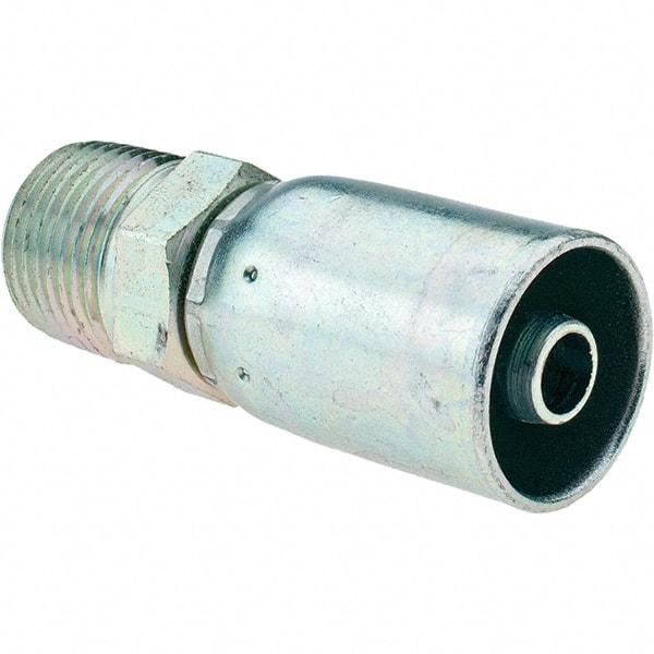 Value Collection - Hydraulic Hose MPT Fitting - -5 Hose Size, 5/16" Hose Diam - Apex Tool & Supply