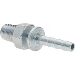 Value Collection - 1/4 Male NPT Pneumatic Hose Nipple - Steel, 1/4" Hose ID - Apex Tool & Supply