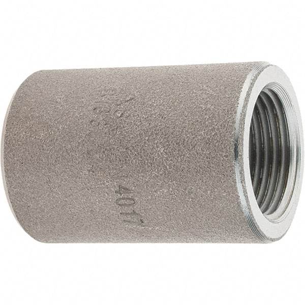 Value Collection - Size 3/4", Class 3,000, Forged Carbon Steel Black Pipe Coupling - NPT End Connection - Apex Tool & Supply