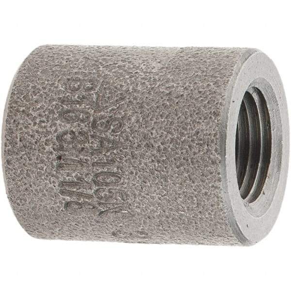 Value Collection - Size 1/8", Class 3,000, Forged Carbon Steel Black Pipe Cap - NPT End Connection - Apex Tool & Supply