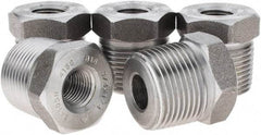 Value Collection - Size 3/4 x 1/4", Class 3,000, Forged Carbon Steel Black Pipe Bushing - NPT End Connection - Apex Tool & Supply