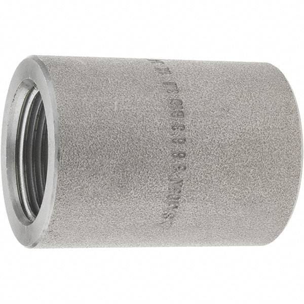 Value Collection - Size 1 x 3/4", Steel Black Pipe Reducing Coupling - 3,000 psi, Threaded (NPT) End Connection - Apex Tool & Supply