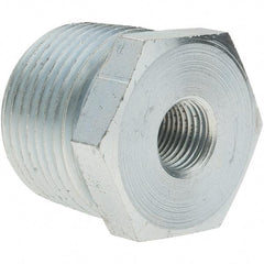 Value Collection - Class 150, 3/4 x 1/8" Galvanized Pipe Hex Bushing - Threaded, Malleable Iron - Apex Tool & Supply
