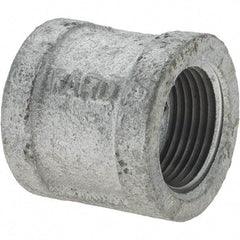 Value Collection - Class 150, 1" Galvanized Pipe Coupling (Right Hand) - Threaded, Malleable Iron - Apex Tool & Supply