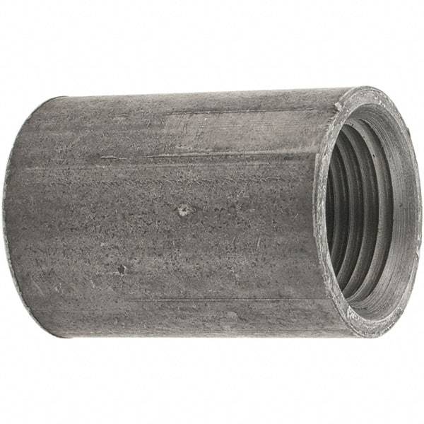 Value Collection - Size 1/2", Class 150, Malleable Iron Black Pipe Coupling - 150 psi, Threaded End Connection - Apex Tool & Supply