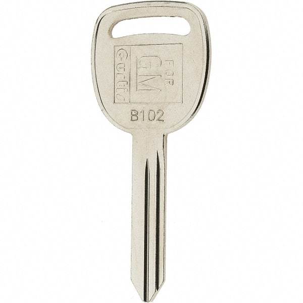 Value Collection - GM Key Blank - Nickel - Apex Tool & Supply