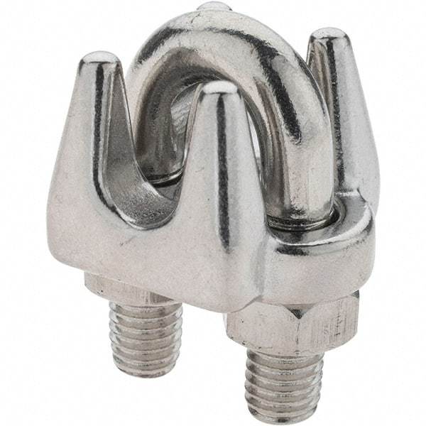 Value Collection - 5/16" Wire Rope Clips - Stainless Steel - Apex Tool & Supply