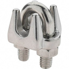 Value Collection - 5/16" Wire Rope Clips - Stainless Steel - Apex Tool & Supply